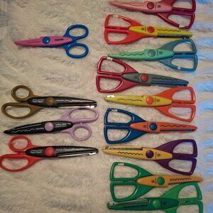 Decorative Craft Scissors-set of 13